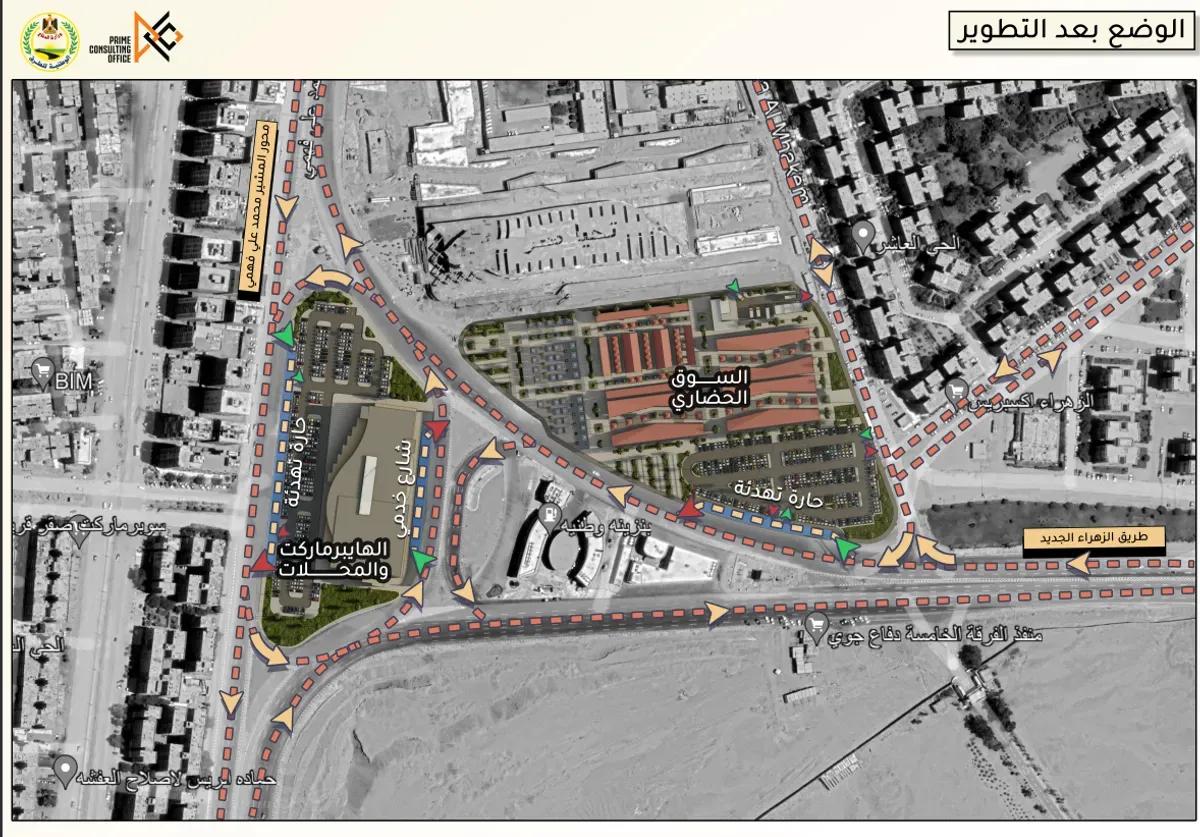 مشروع السوق الحضاري - الحي العاشر مدينة نصر
